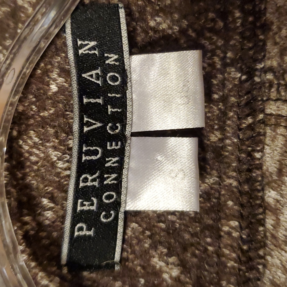 Peruvian Connection Cropped Jacket Small - image 8